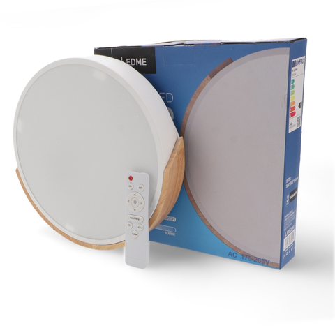 Plafonieră LED Wood 24W design subțire, profil slim
