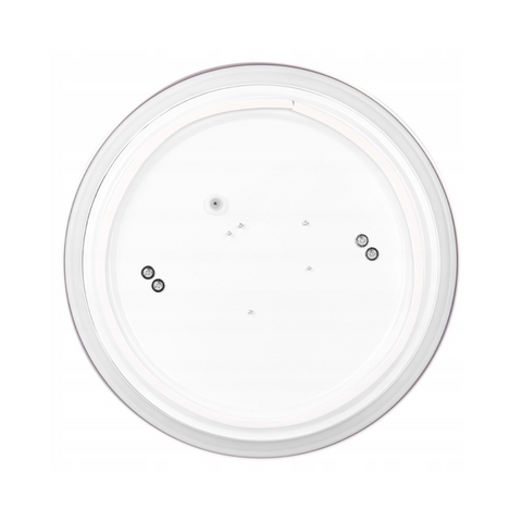 plafoniera decorativa alba slim rotunda 2xe27 cu senzor