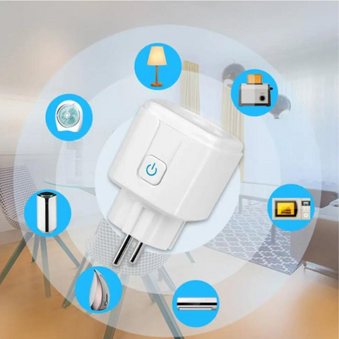Priza inteligenta WIFI 16A Tuya, MiBoxer SWE01
