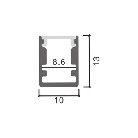 profil aluminiu 13x10 mm, profil banda led, profile aluminiu, profil led suprafata, profil aluminiu banda led, profile banda led, profil aluminiu led, profil banda led , profil pentru banda led, profile de aluminiu Dedeman, profil aluminiu de suprafata, led-box.ro