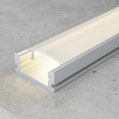 Profil aluminiu Sid, pentru banda LED, 7 x 17.4 mm, 2 m - led-box.ro