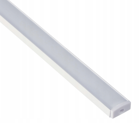 profil led aluminiu, profil banda led, profil alb, profil aluminiu 1 metru, profil banda 1m, profil suprafata, profil montare pe suprafata, profile din aluminiu, profile banda led, led-box.ro