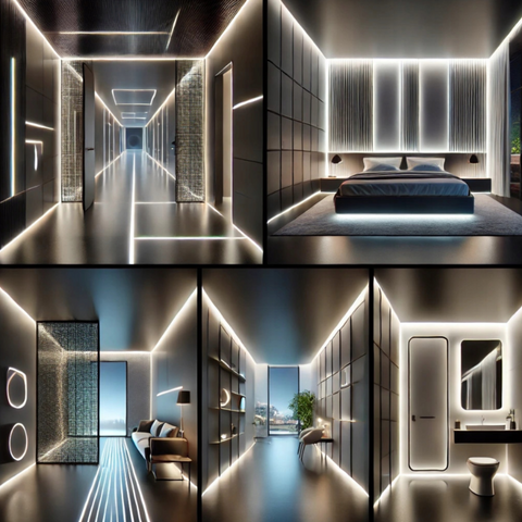 profil led aluminiu, profil banda led, profil alb, profil aluminiu 1 metru, profil banda 1m, profil suprafata, profil montare pe suprafata, profile din aluminiu, profile banda led, led-box.ro