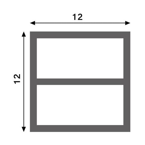 Profil flexibil cubic din silicon pentru banda LED, capete si cleme de fixare, 20 m-led-box.ro
