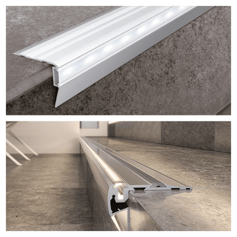 profil led trepte, profil plinta banda led, profile aluminiu scari, profil aluminiu 26x65 mm, profile trepte, profil aluminiu trepte, profil banda led, profil din aluminiu scari, profile de aluminiu Dedeman, profil aluminiu montaj trepte, led-box.ro