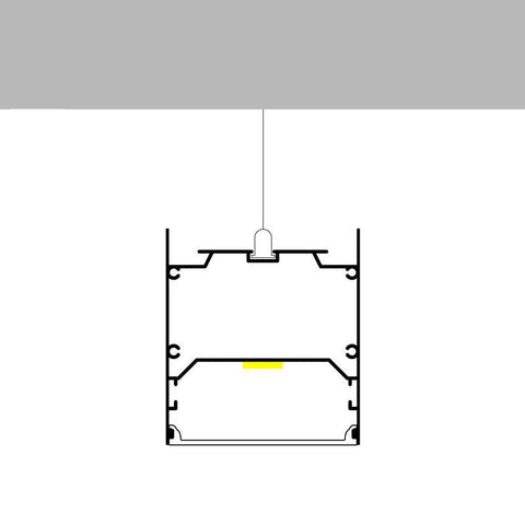 profil led suspendat, profil aluminiu, profil banda led, profile aluminiu suspendate, profil aluminiu 75x75 mm, profile suspendate, profil aluminiu suspendat, profil banda led, profil din aluminiu suspendat, profile de aluminiu Dedeman