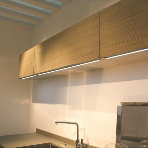 Profil Slim II din aluminiu pentru banda LED, 7 x 9 mm, 2 metri - led-box.ro