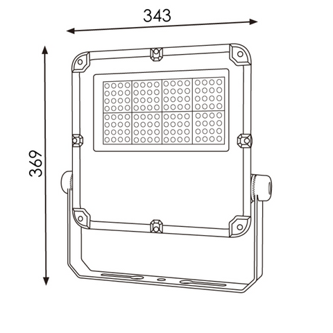 proiector LED 150W, proiector LED exterior IP65, iluminat LED dimabil 1-10V, proiector LED industrial, proiector slim LED 150W, iluminat curte / parcare LED, led-box.ro