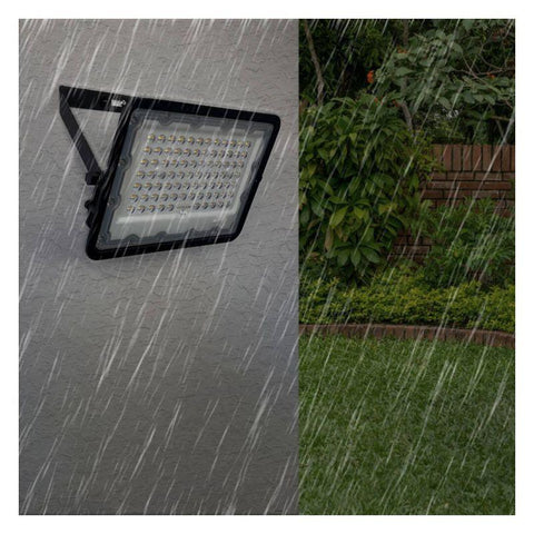 proiector LED 230v, proiector exterior, proiector gradina, proiector garaj, proiector led CCT, proiector iluminat exterior, proiector rezistent la apa, proiector 100w, proiector dedeman, proiector led 11000lm