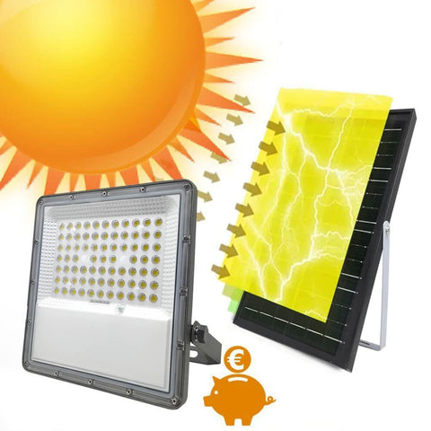 proiector incarcare solara, proiector solar cu telecomanda, proiector cu panou solar 200W, proiector solar cu senzor, proiector incarcare solara, proiectoare solare, led-box.ro