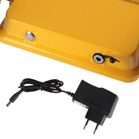 Proiector de lucru cu stativ pliabil, proiector cu acumulator, proiector led 100W/4500K, proiector led 1500 lumeni, acumulator 15AH, IP65 - led-box.ro