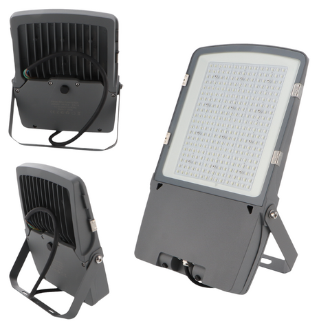 proiector LED 150W, proiector profesional LED, lumina rece 6000K, proiector industrial IP65, lampa stradala LED, proiector LED Lumileds, driver Inventronics, proiector LED dimabil, proiector 2 în 1, iluminat exterior puternic, lampa LED stradala 150W, led-box.ro