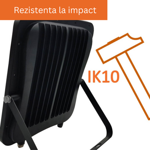 proiector led, proiector exterior, proiector iluminat led, proiectoare led, proiector gradina, proiector rezistent la apa, proiector chip osram, proiector 100W, led-box.ro