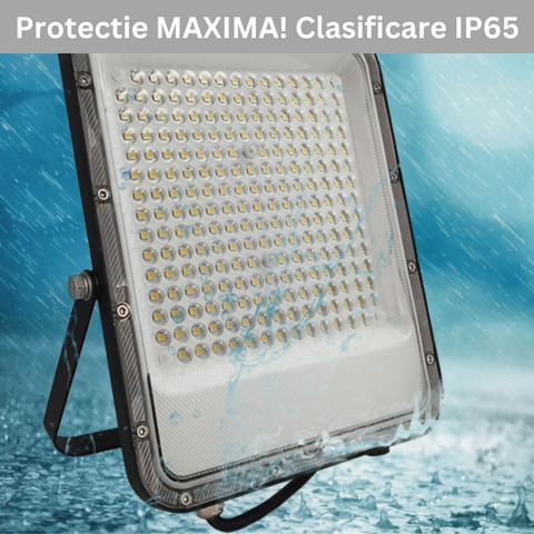 proiector led, proiector exterior, proiector iluminat led, proiectoare led, proiector gradina, proiector rezistent la apa, proiector chip osram, proiector 100W, led-box.ro