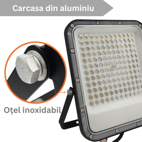 proiector led, proiector exterior, proiector iluminat led, proiectoare led, proiector gradina, proiector rezistent la apa, proiector chip osram, proiector 100W, led-box.ro