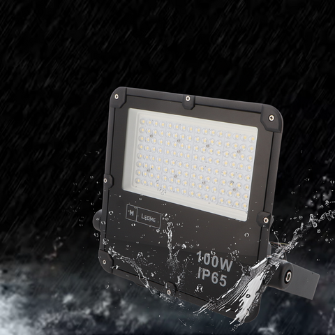 proiector LED 100W, proiector LED exterior IP65, iluminat LED dimabil 1-10V, proiector LED industrial, proiector slim LED 100W, iluminat curte / parcare LED, led-box.ro