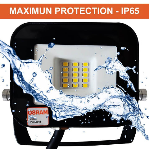 Proiector LED 10W - New Action - CHIP OSRAM DURIS E2835 4000K - led-box.ro