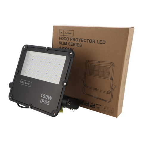 proiector LED 150W, proiector LED exterior IP65, iluminat LED dimabil 1-10V, proiector LED industrial, proiector slim LED 150W, iluminat curte / parcare LED, led-box.ro