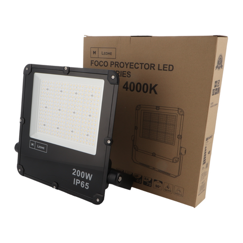 proiector LED 200W, proiector LED exterior IP65, iluminat LED dimabil 1-10V, proiector LED industrial, proiector slim LED 200W, iluminat curte / parcare LED, led-box.ro