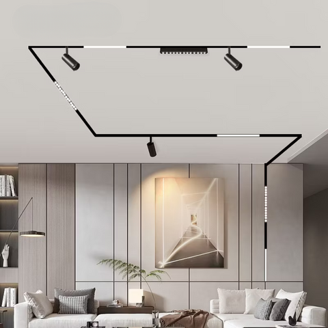 spot LED magnetic 20w negru, spot led sina magnetica, proiector led pe sina magnetica, iluminat sina magnetica, sina spoturi magnetice, corpuri iluminat sina magnetica, spoturi magnetice pe sina, spoturi negre magnetice, sina magnetica led tavan, iluminat pe sina magnetica, led-box.ro