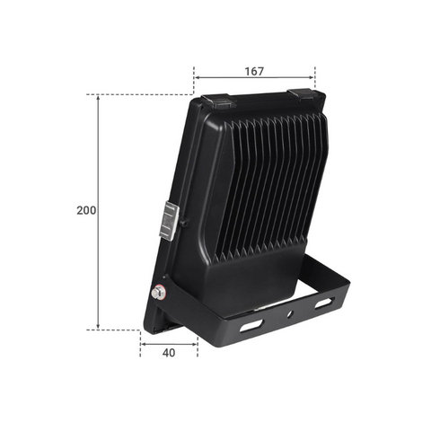 proiector led rgb, proiector led 30w, proiector led FUTT03 MiLight, proiector iluminat cladiri, proiector led gradini, proiector led iluminat exterior, proiector led IP65, led-box.ro