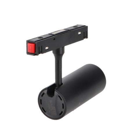 proiector pe sina magnetica, proiector magnetic, spot led iluminat sina, spot magnetic, iluminat sina magnetica, spot led 7w, spot led Osram, proiector 7w Osram, spot 7w 48V, led-box.ro