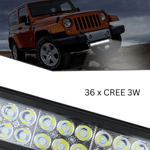proiector auto 108w, proiector led auto, proiectoare auto spot beam, proiectoare off road dreptunghiulare, proiectoare led off road, proiector led auto offroad, proiector offroad 12v, proiector led offroad 24v camion, proiectoare led camion, proiectoare suv, proiector 12v auto