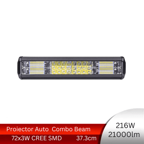proiector auto 216w, proiector led auto, proiectoare auto combo beam, proiectoare off road dreptunghiulare, proiectoare led off road, proiector led auto offroad, proiector offroad 12v, proiector led offroad 24v camion, proiectoare led camion, proiectoare suv, proiector 12v auto