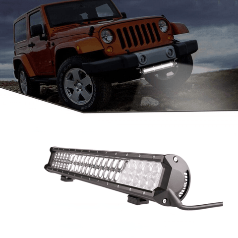 LED bar 144W, LED light bar, lumini LED bar, bare LED pentru mașini, bare luminoase LED, bara led cu doua faze, bara led 57cm, led-box.ro
