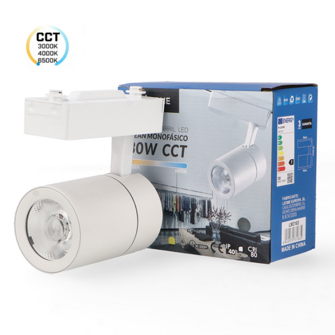 Proiector LED 30w, spot led pe sina, proiector led pe sina, iluminat sina, sina spoturi, spoturi pe sina, sina spoturi tavan, sina led tavan, iluminat pe sina, proiectoare pe sina, sina tavan spoturi, corpuri de iluminat pe sina, proiector led sina, led-box.ro