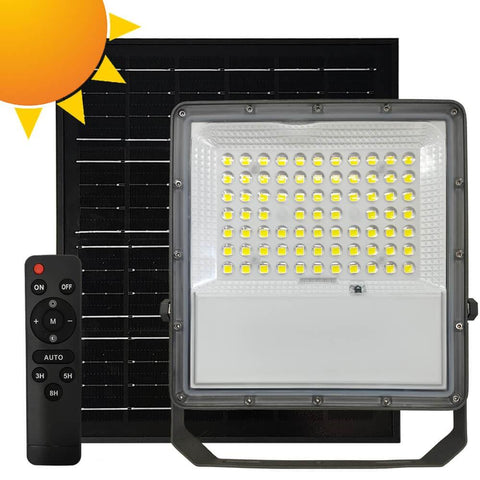 proiector incarcare solara, proiector solar cu telecomanda, proiector cu panou solar 200W, proiector solar cu senzor, proiector incarcare solara, proiectoare solare, led-box.ro