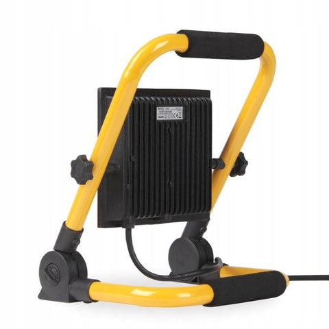 proiector LED 230v, proiector exterior, proiector de lucru, proiector portabil, proiector led cu maner, proiector iluminat exterior, proiector rezistent la apa, proiector 50w, proiector dedeman, proiector led cu suport