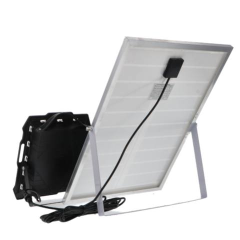 Panou solar conectat la proiector LED 200W cu funcție de monitorizare compatibil tuya, led-box.ro