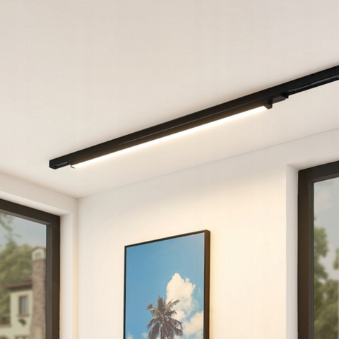 proiector trifazic, proiector sina trifazica, proiectoare sina trifazica, iluminat sina, corp liniar sina trifazica, modul led liniar, proiector led lumina neutra, proiector led 96W, led-box.ro