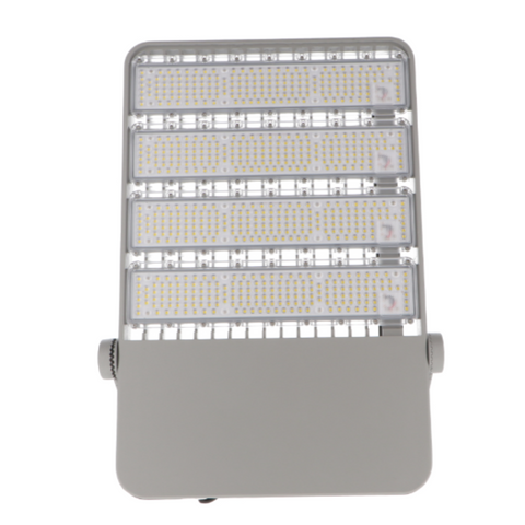Lumină LED modulară 400W cu driver și sursă înlocuibile, rezistență IK8 și reglaj 1-10V.
