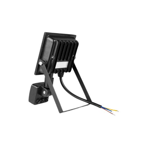 Proiector LED exterior 20W alb neutru cu senzor PIR reglabil
