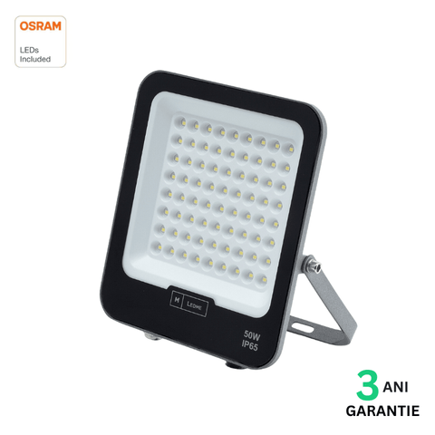 Proiector LED Napoli Plus 50W, chip Osram, IP65, 6000K - led-box.ro