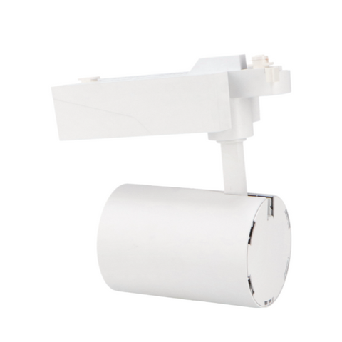 Proiector LED 40w alb, spot led pe sina, proiector led pe sina, iluminat sina, sina spoturi, spoturi albe pe sina, sina led tavan, iluminat pe sina, proiectoare albe pe sina, sina tavan spoturi alb, corpuri de iluminat pe sina, proiector led sina, spoturi sina albe, led-box.ro