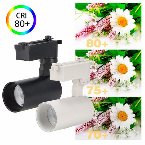 spoturi pe sina CCT, redare a culorilor natural, CRI80, led-box.ro