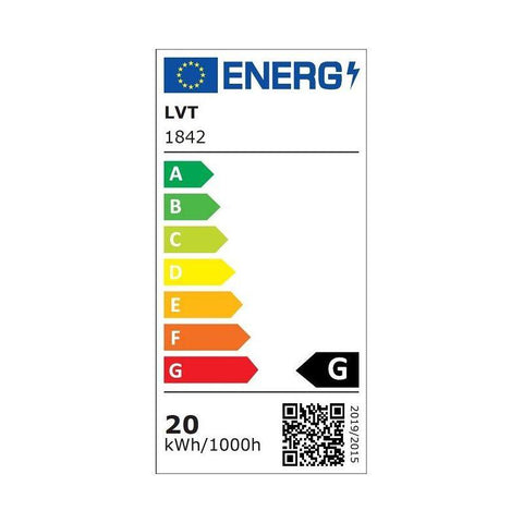 Proiector LED Piko pentru sina monofazica, 20W 4000K, negru - led-box.ro