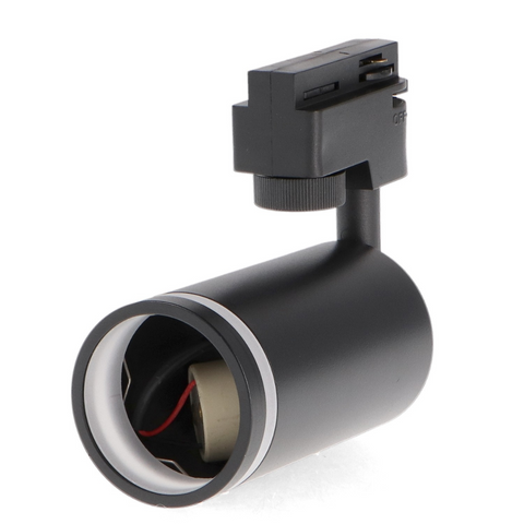 proiector sina negru, proiector negru gu10, spot sina gu10, proiectoare sina negre, spoturi sina monofazata, spot negru gu10 sina, spot led gu10, led-box.ro
