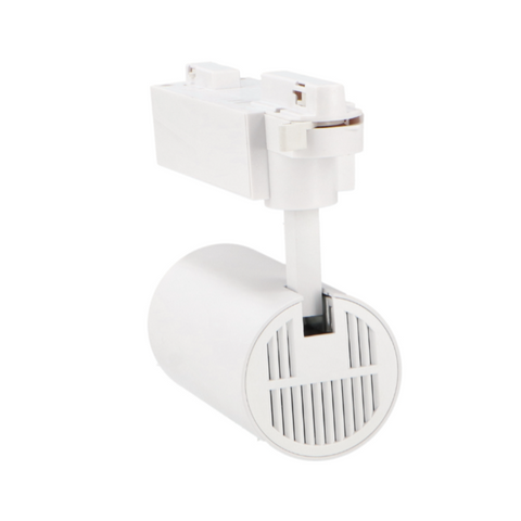 Proiector LED 30w alb, spot led pe sina, proiector led pe sina, iluminat sina, sina spoturi, spoturi albe pe sina, sina led tavan, iluminat pe sina, proiectoare pe sina, sina tavan spoturi albe, corpuri de iluminat pe sina, proiector led sina, spoturi sina alba, led-box.ro