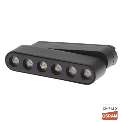 spot LED magnetic 12w negru, spot led sina magnetica, proiector led pe sina magnetica, iluminat sina magnetica, sina spoturi magnetice, corpuri iluminat sina magnetica, spoturi magnetice pe sina, spoturi negre magnetice, sina magnetica led tavan, iluminat pe sina magnetica, led-box.ro