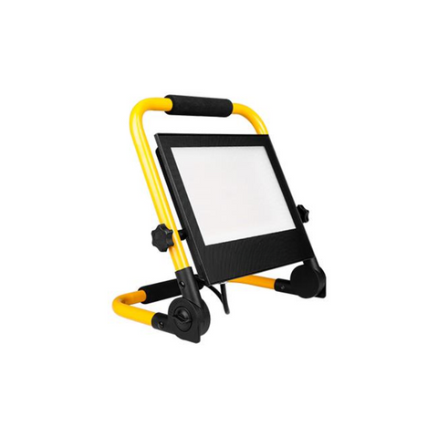 proiector LED 230v, proiector exterior, proiector de lucru, proiector portabil, proiector led cu maner, proiector iluminat exterior, proiector rezistent la apa, proiector 100w, proiector dedeman, proiector led cu suport