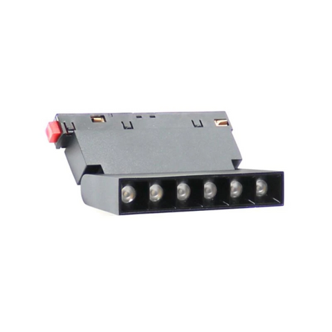 proiector LED magnetic 6w Alb, spot led sina magnetica, proiector led liniar pe sina magnetica, iluminat sina magnetica, sina spoturi magnetice, corpuri iluminat sina magnetica, spoturi magnetice liniare pe sina, spoturi magnetice albe, sina magnetica led tavan, iluminat pe sina magnetica, led-box.ro