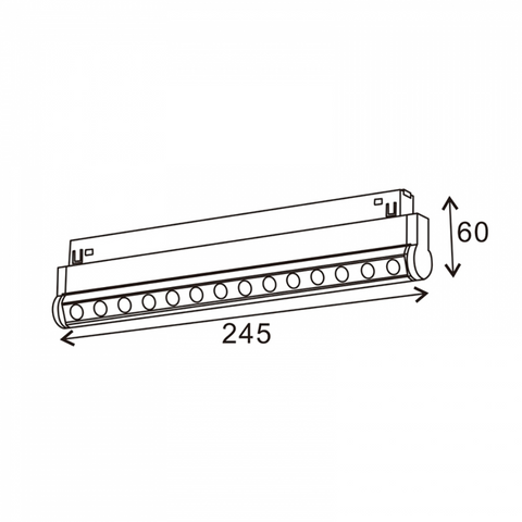 spot LED magnetic 12w negru, spot led sina magnetica, proiector led pe sina magnetica, iluminat sina magnetica, sina spoturi magnetice, corpuri iluminat sina magnetica, spoturi magnetice pe sina, spoturi negre magnetice, sina magnetica led tavan, iluminat pe sina magnetica, led-box.ro