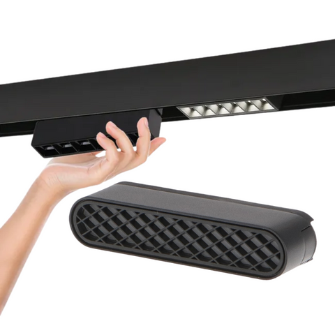 proiector liniar 6w magnetic, proiector led sina magnetica, spot led 6w sina magnetic, spot magnetic, corp iluminat sina magnetica, led-box.o