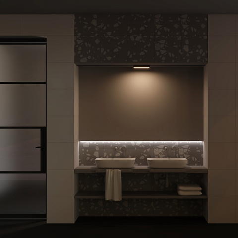 proiector liniar 16w magnetic, proiector led sina magnetica, spot led 16w sina magnetic, spot magnetic, corp iluminat sina magnetica, led-box.ro