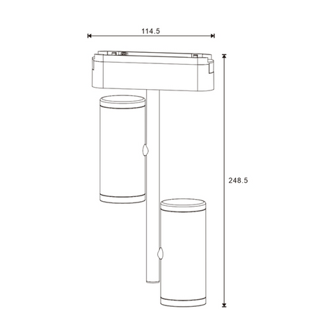 spot LED magnetic 16w negru, spot led sina magnetica, proiector led pe sina magnetica, iluminat sina magnetica, sina spoturi magnetice, corpuri iluminat sina magnetica, spoturi magnetice pe sina, spoturi negre magnetice, sina magnetica led tavan, iluminat pe sina magnetica, led-box.ro