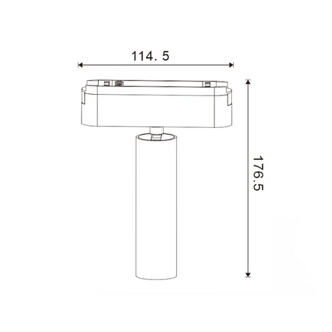spot LED magnetic 15w negru, spot led sina magnetica, proiector led pe sina magnetica, iluminat sina magnetica, sina spoturi magnetice, corpuri iluminat sina magnetica, spoturi magnetice pe sina, spoturi negre magnetice, sina magnetica led tavan, iluminat pe sina magnetica, led-box.ro